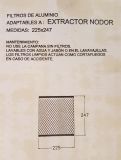 FILTRO METÁLICO ADP. NODOR EXTRACTOR