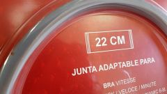 JUNTA CIERRE SILICONA OLLA RAPIDA 22 VARIOS MOD.