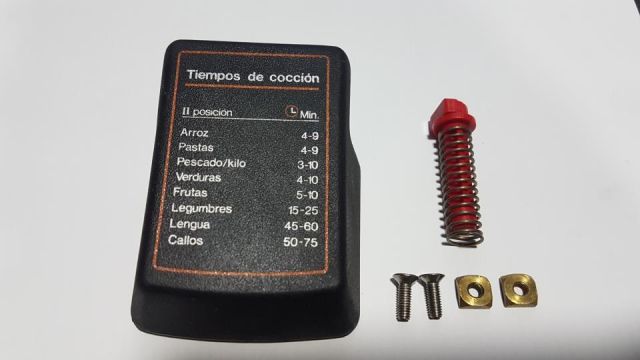 ASA TAPA LATERAL TIEMPOS DE COCCION MAGEF EUROPRAC